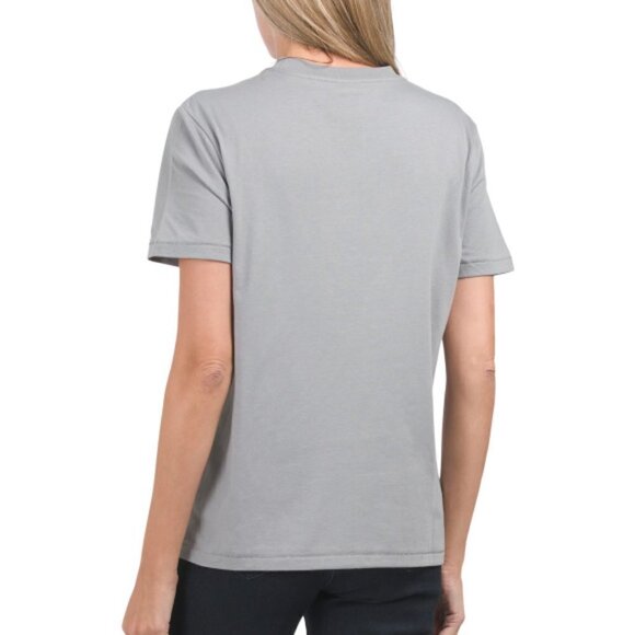 WILDFOX "Get Rid Of Him" Graphic Print Short-Sleeve Tee Shirt, Ultimate Grey - Picture 2 of 2